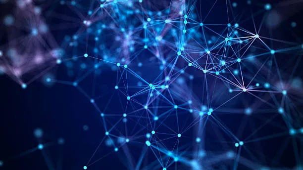 Абстрактная визуализация AI